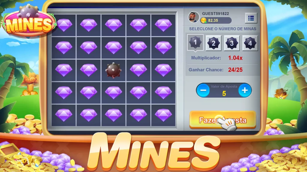 Mines simulator