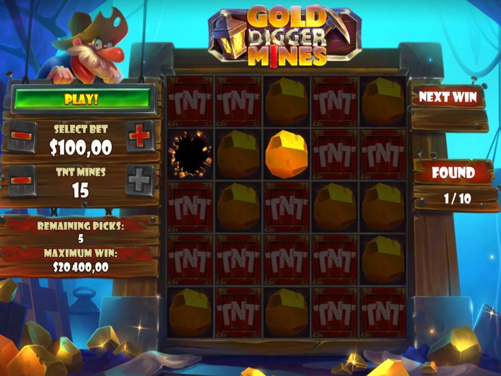 Gold Digger Mines Slot